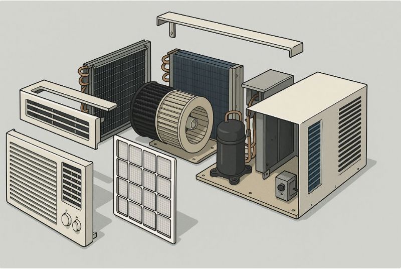 冷氣運轉發出異音怎麼處理？常見原因、檢查方法與快速解決指南